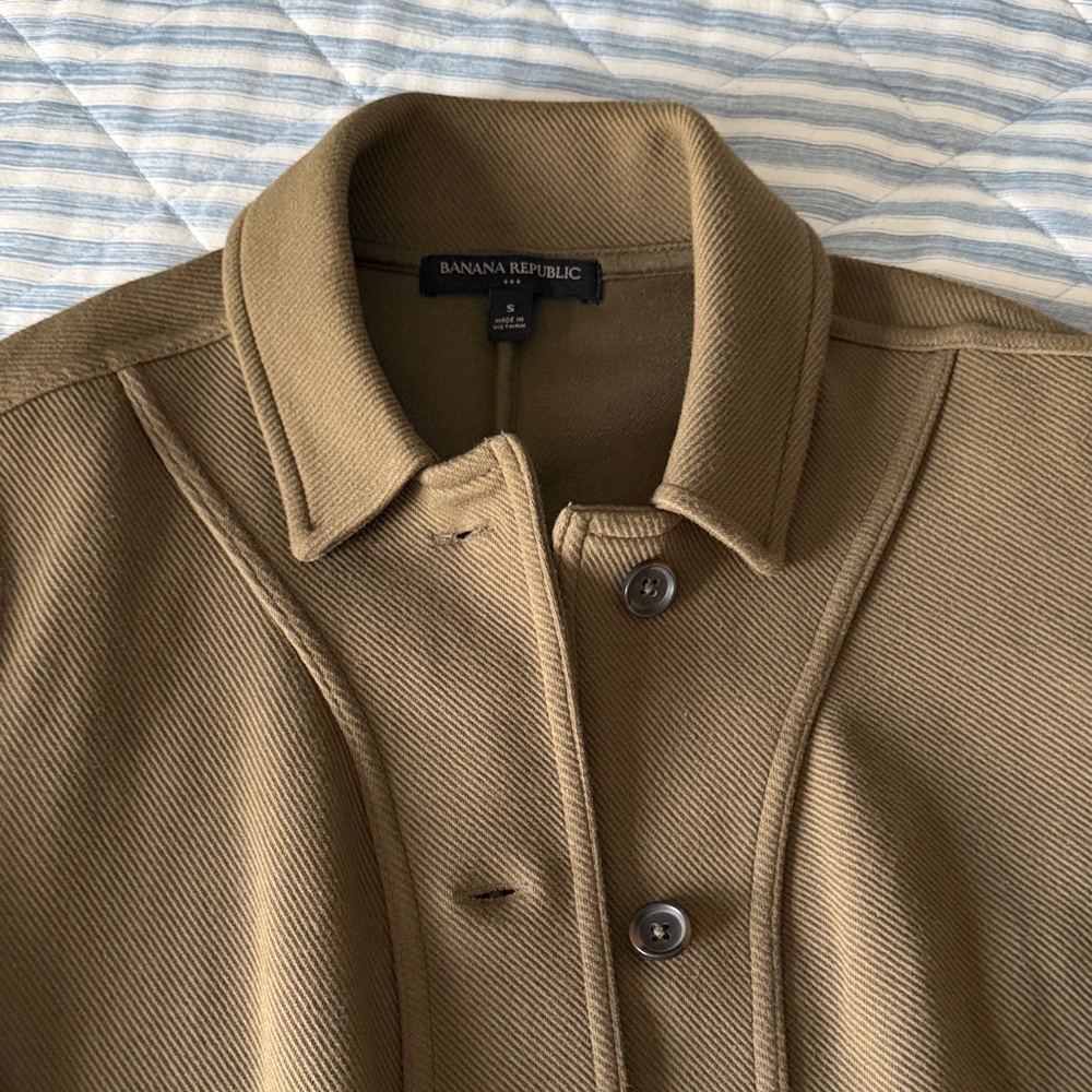 Banana Republic Olive Green Jacket - Picture 5 of 5